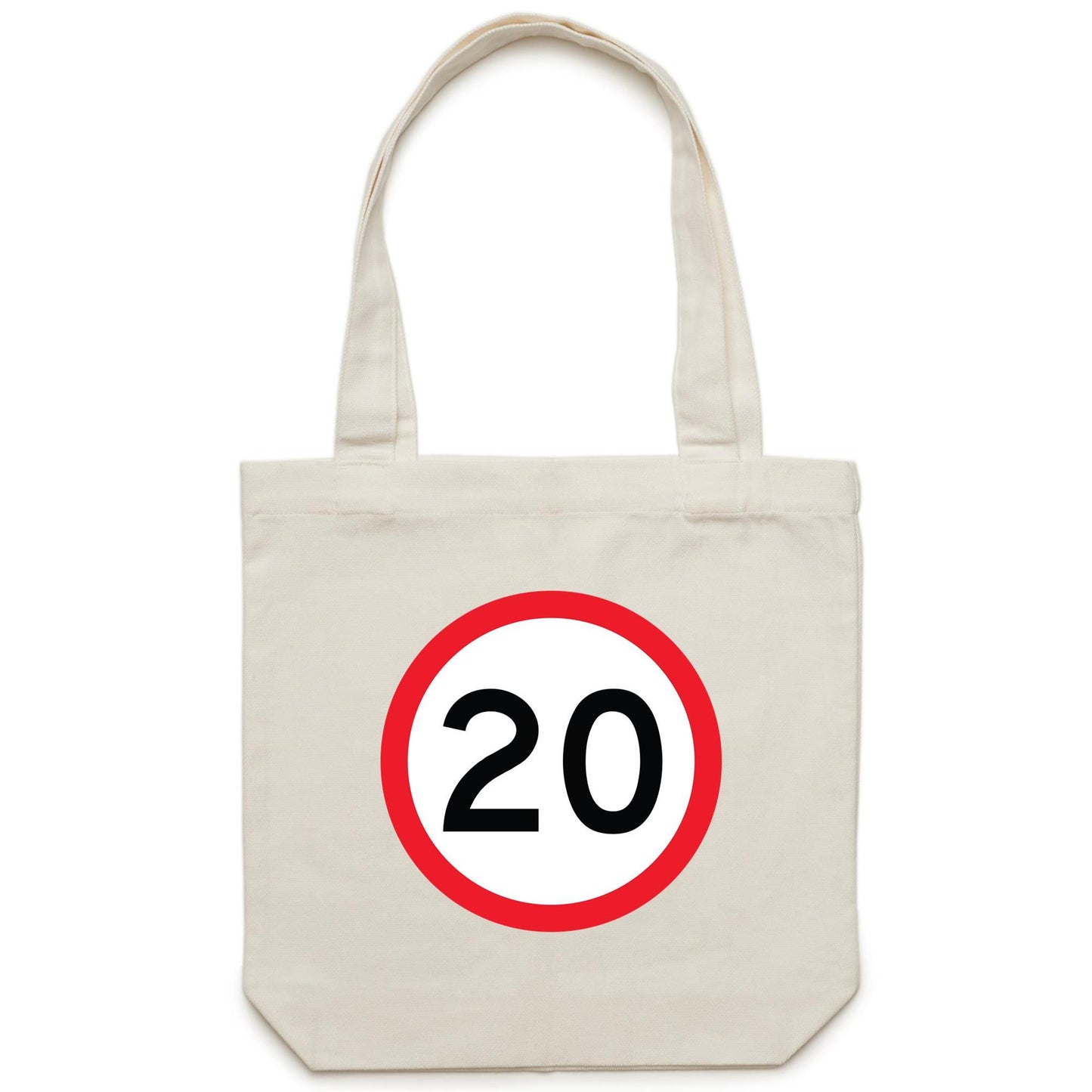 Age Milestone 20 Canvas Totes