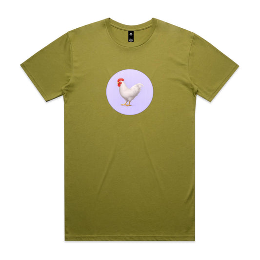 Rooster Too T Shirts for Men (Unisex)