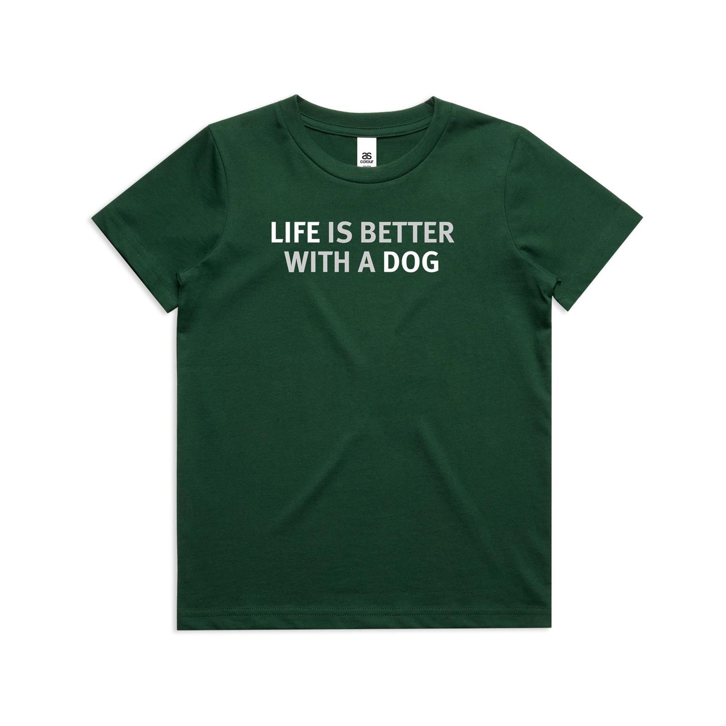Life is Better with a Dog T Shirts for Kids