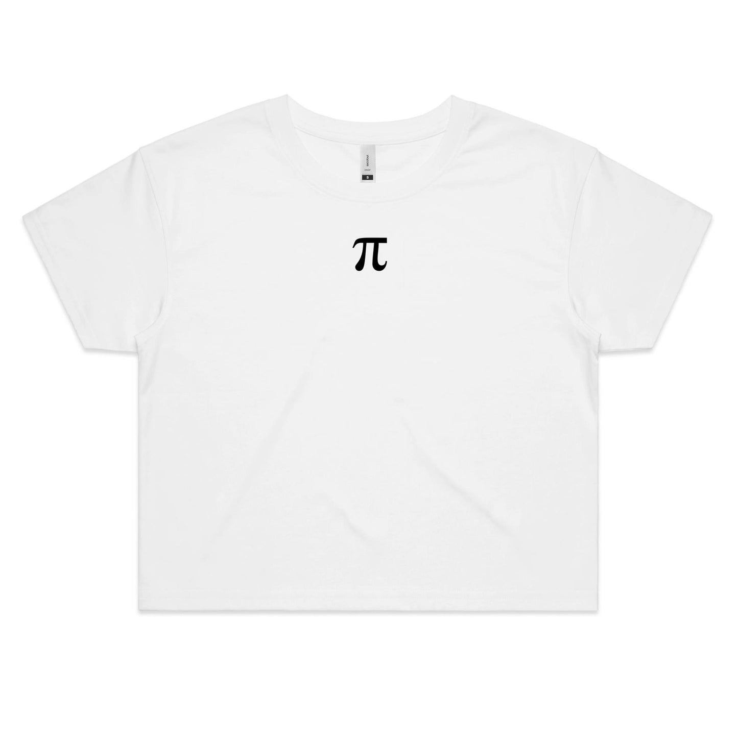 Pi Crop T Shirts for Women
