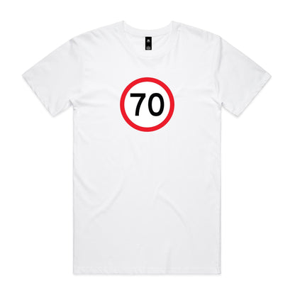 Age Milestone 70 T Shirts for Men (Unisex)