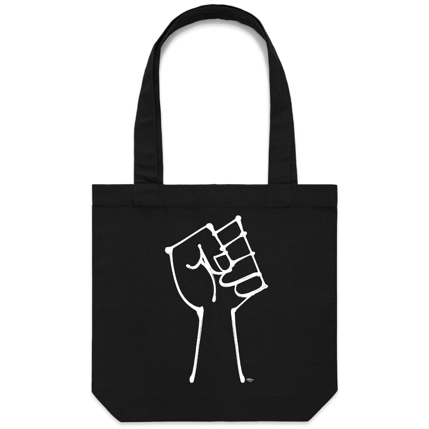 power to the people Canvas Totes