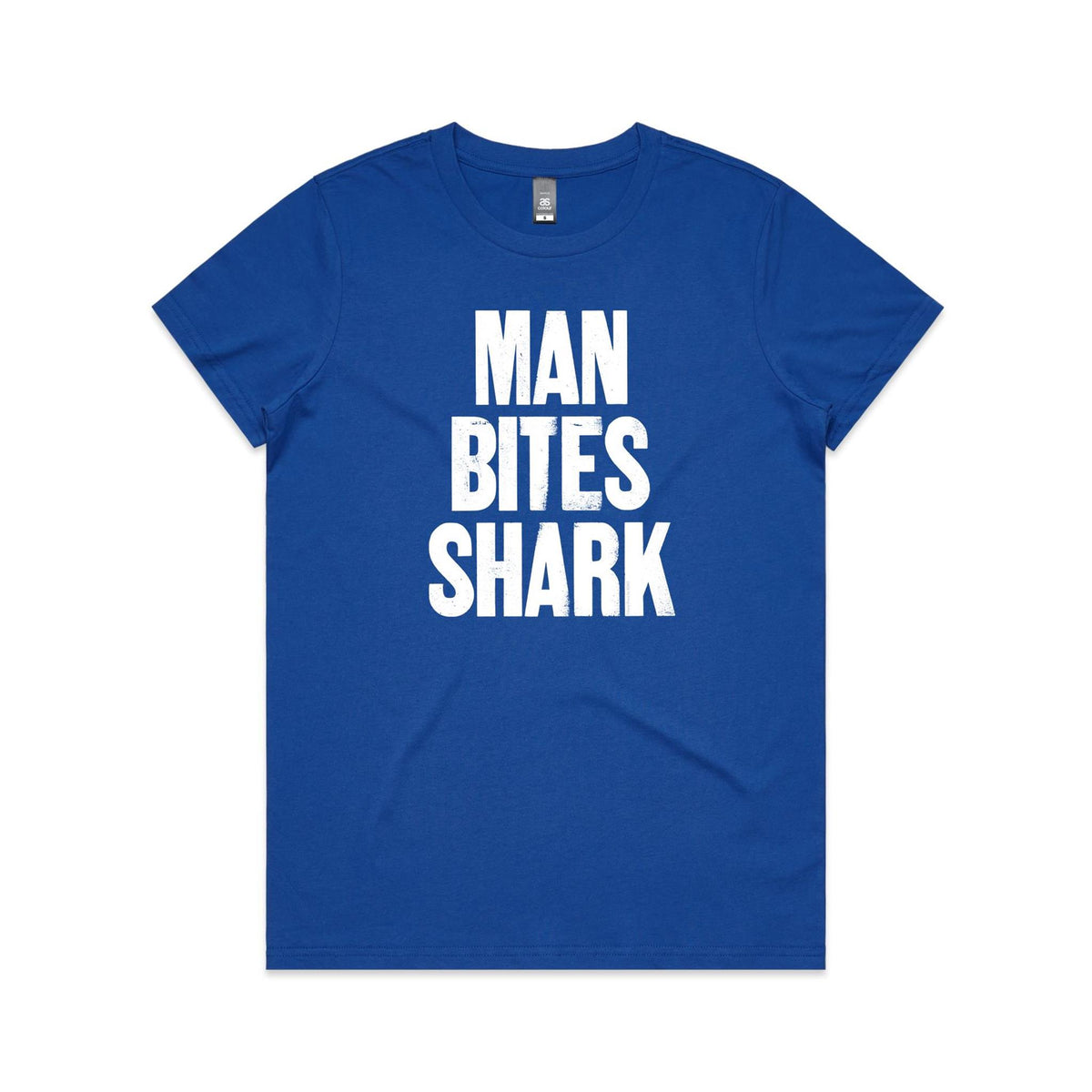 Man Bites Shark T Shirts for Women