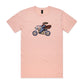 Australian Jesus on the Golden Motorbike T Shirts for Men (Unisex)