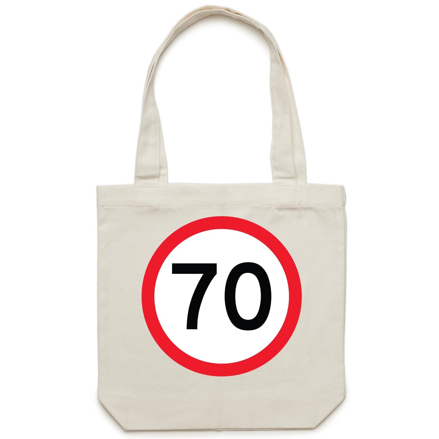 Age Milestone 70 Canvas Tote Bag
