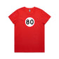 Age Milestone 80 T Shirts for Women