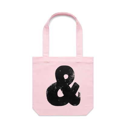 Ampersand Canvas Totes