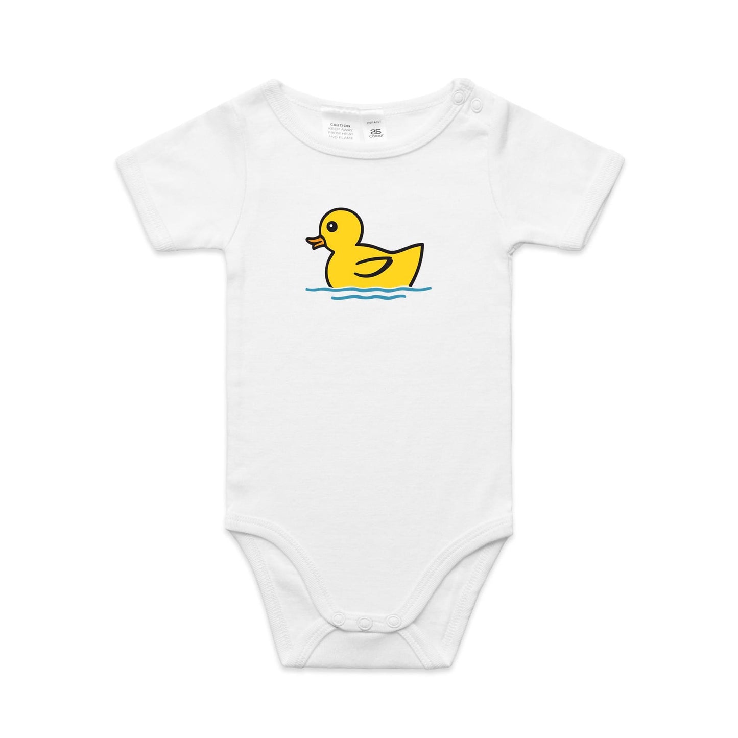 Rubber Duck Rompers for Babies