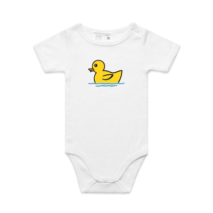 Rubber Duck Rompers for Babies