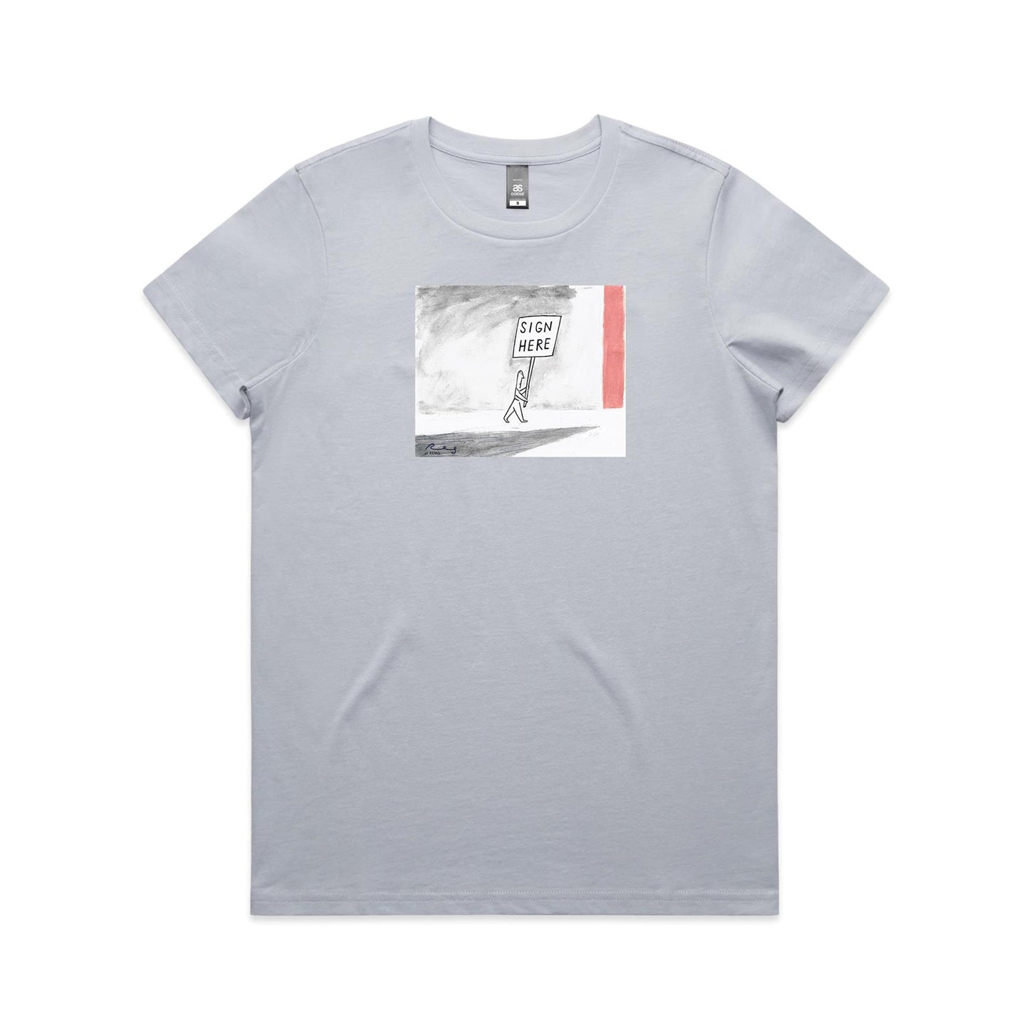 Sign Here T Shirts for Women