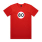 Age Milestone 80 T Shirts for Men (Unisex)