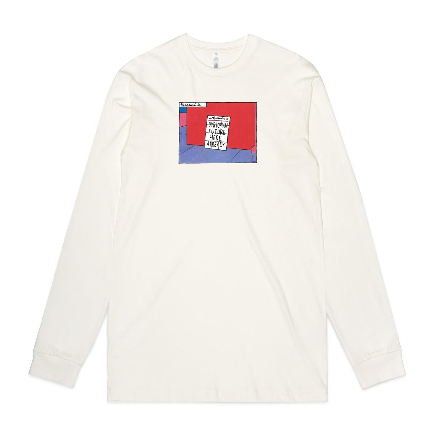 Dystopian Future Long Sleeve T Shirts for Men (Unisex)