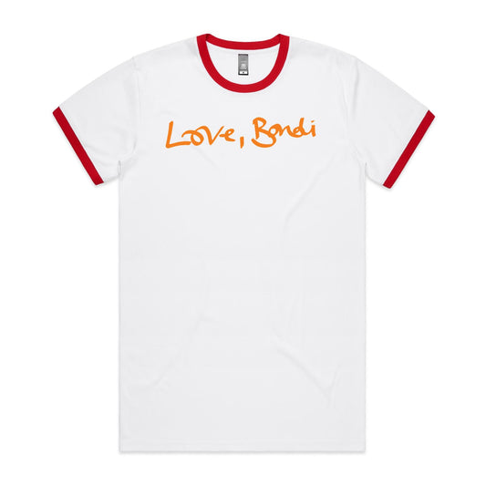Love, Bondi Ringer T Shirts