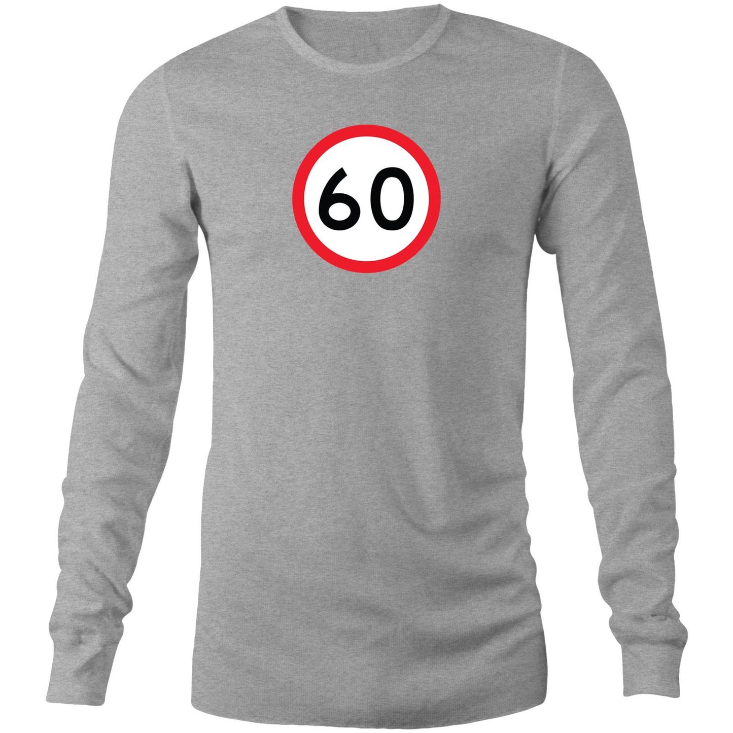 Age Milestone 60 Long Sleeve T Shirts for Men (Unisex)