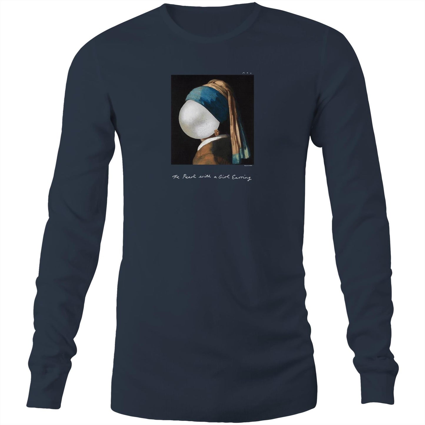 The Pearl with a Girl Earring Long Sleeve T Shirts