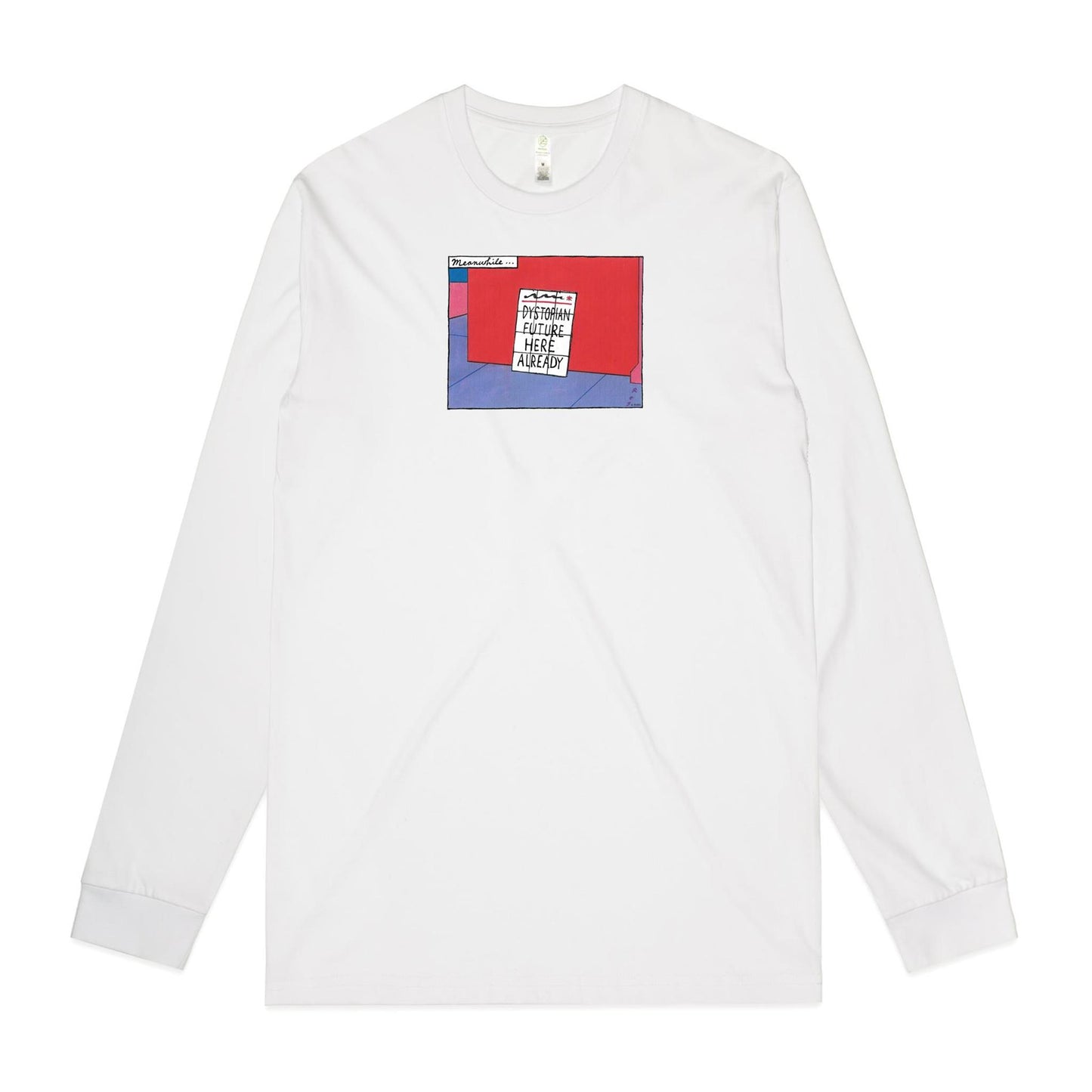 Dystopian Future Long Sleeve T Shirts for Men (Unisex)