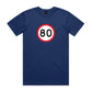 Age Milestone 80 T Shirts for Men (Unisex)