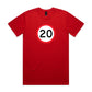Age Milestone 20 T Shirts for Men (Unisex)