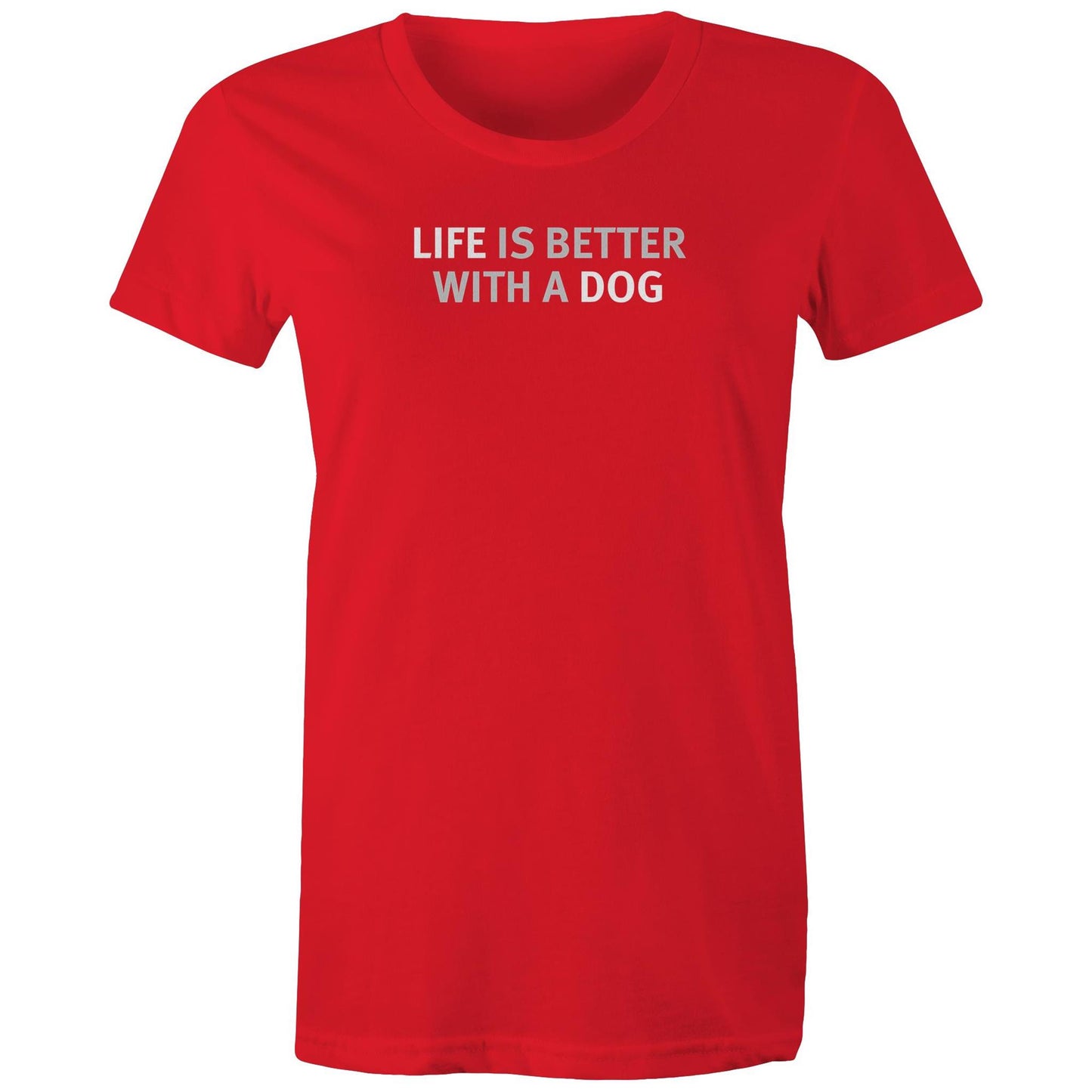 Life is Better with a Dog T Shirts for Women