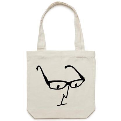 Glasses Canvas Totes