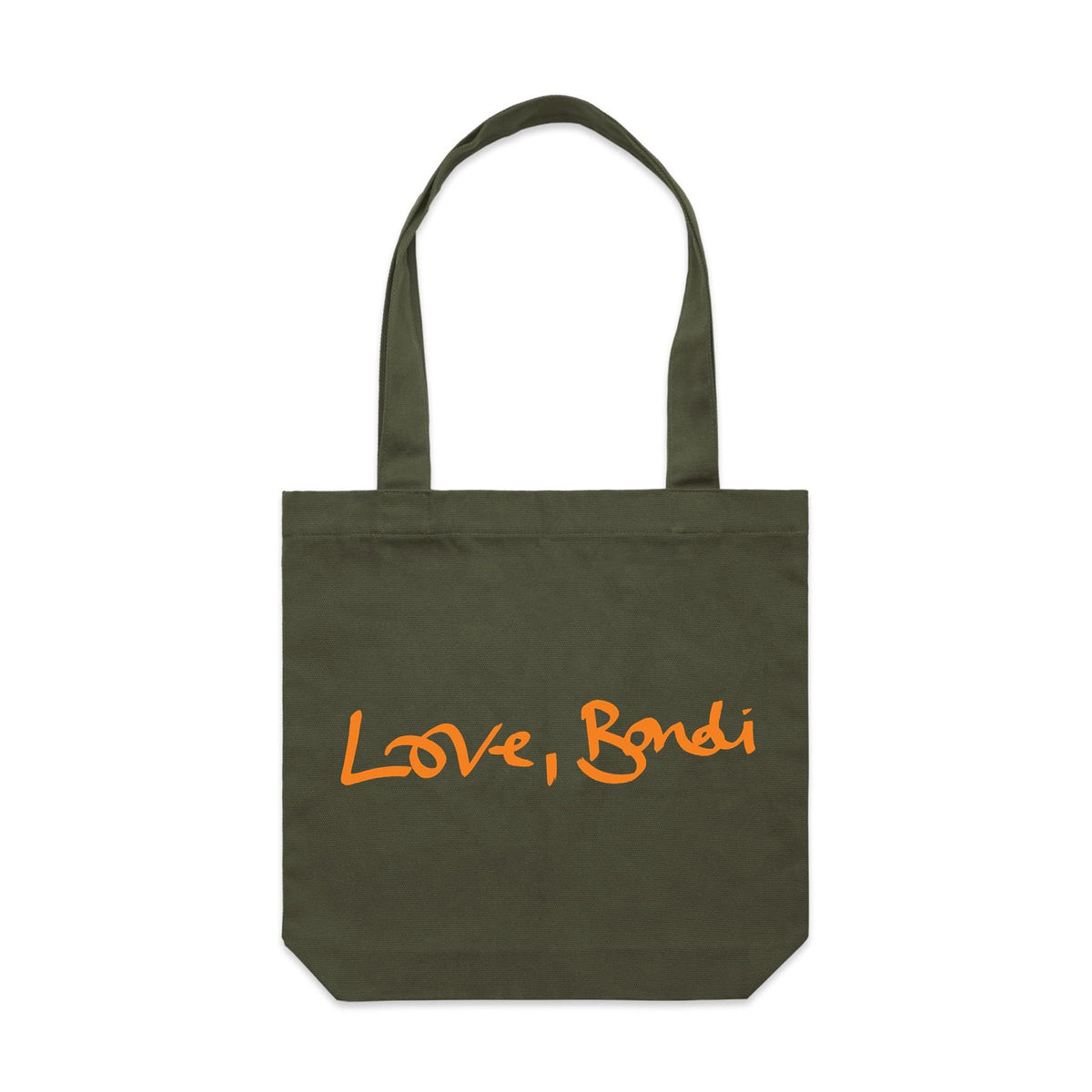 Love, Bondi Canvas Totes