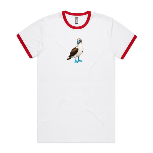 Blue-Footed Booby Ringer T Shirts for Men