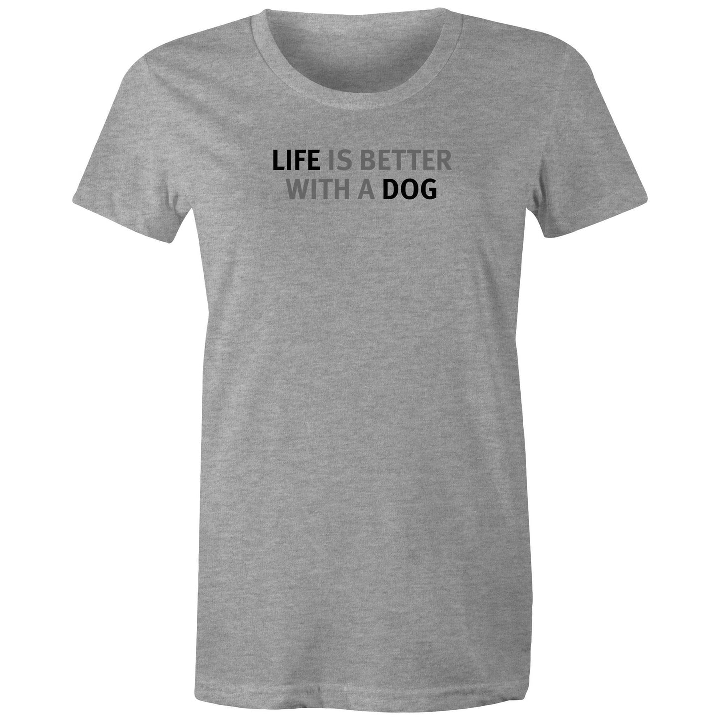 Life is Better with a Dog T Shirts for Women