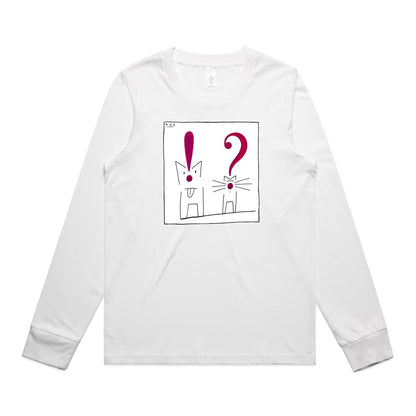 Dog & Cat Long Sleeve T Shirts for Women