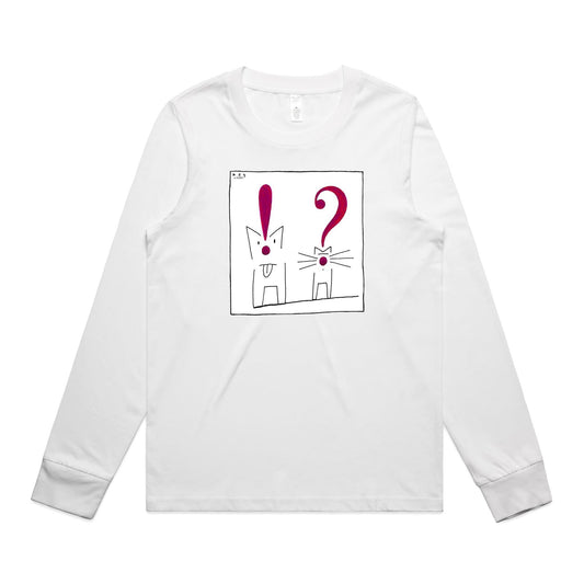 Dog & Cat Long Sleeve T Shirts for Women