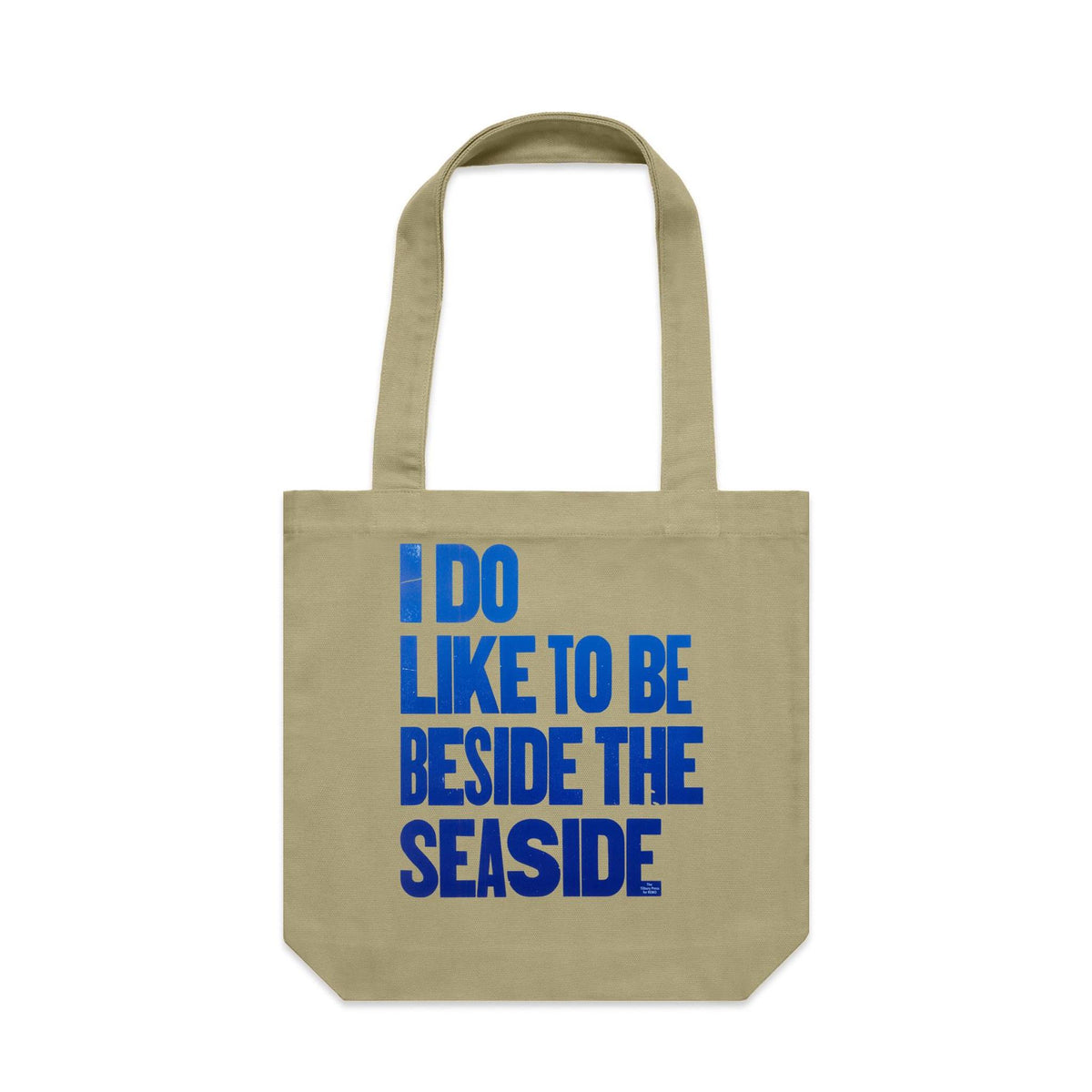 Beside the Seaside Canvas Totes