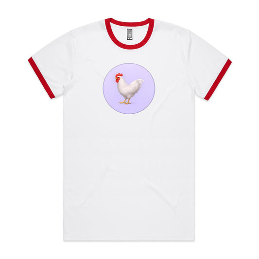 Rooster Too Ringer T Shirts