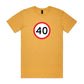 Age Milestone 40 T Shirts for Men (Unisex)