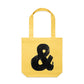Ampersand Canvas Totes