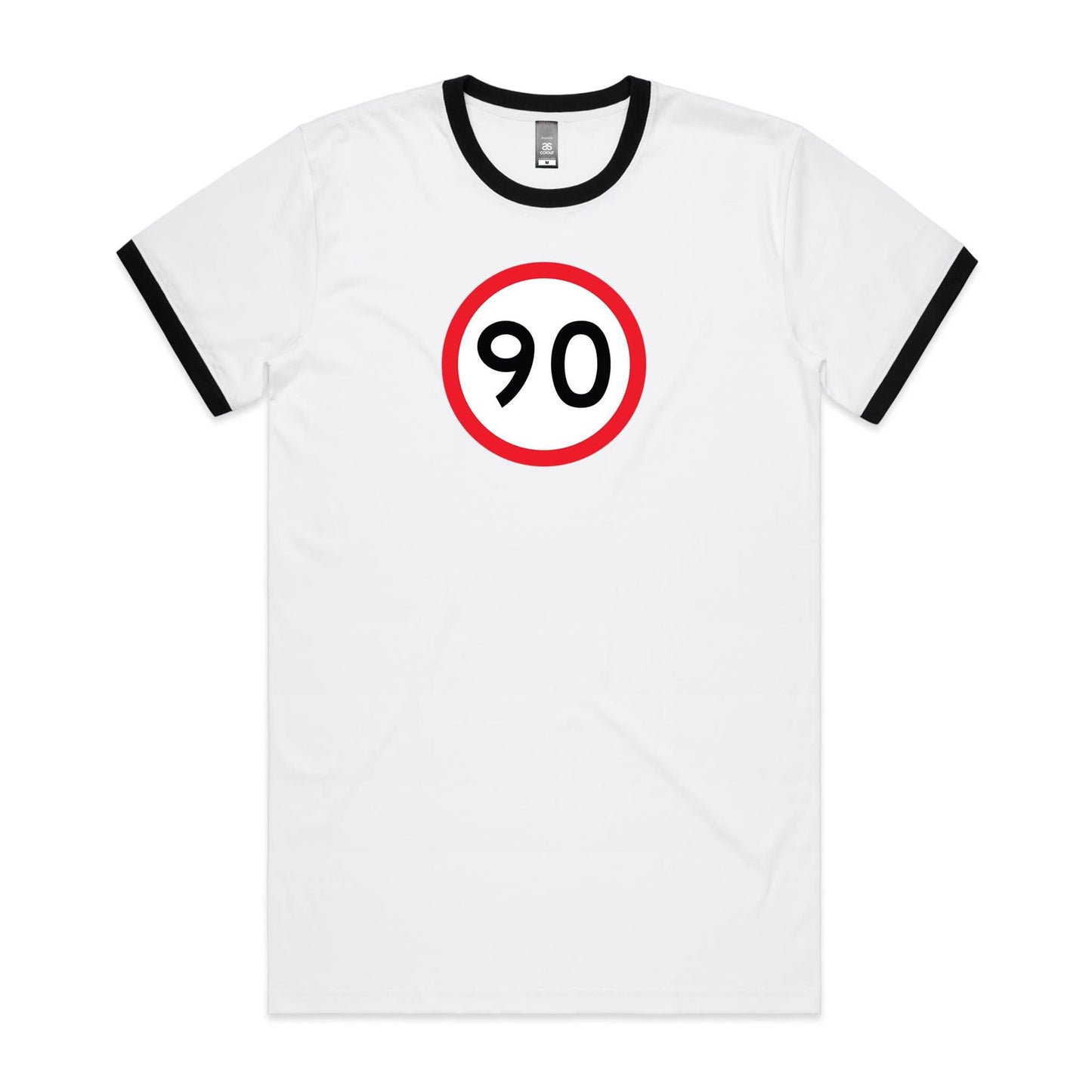 Age Milestone 90 Ringer T Shirts for Men (Unisex)