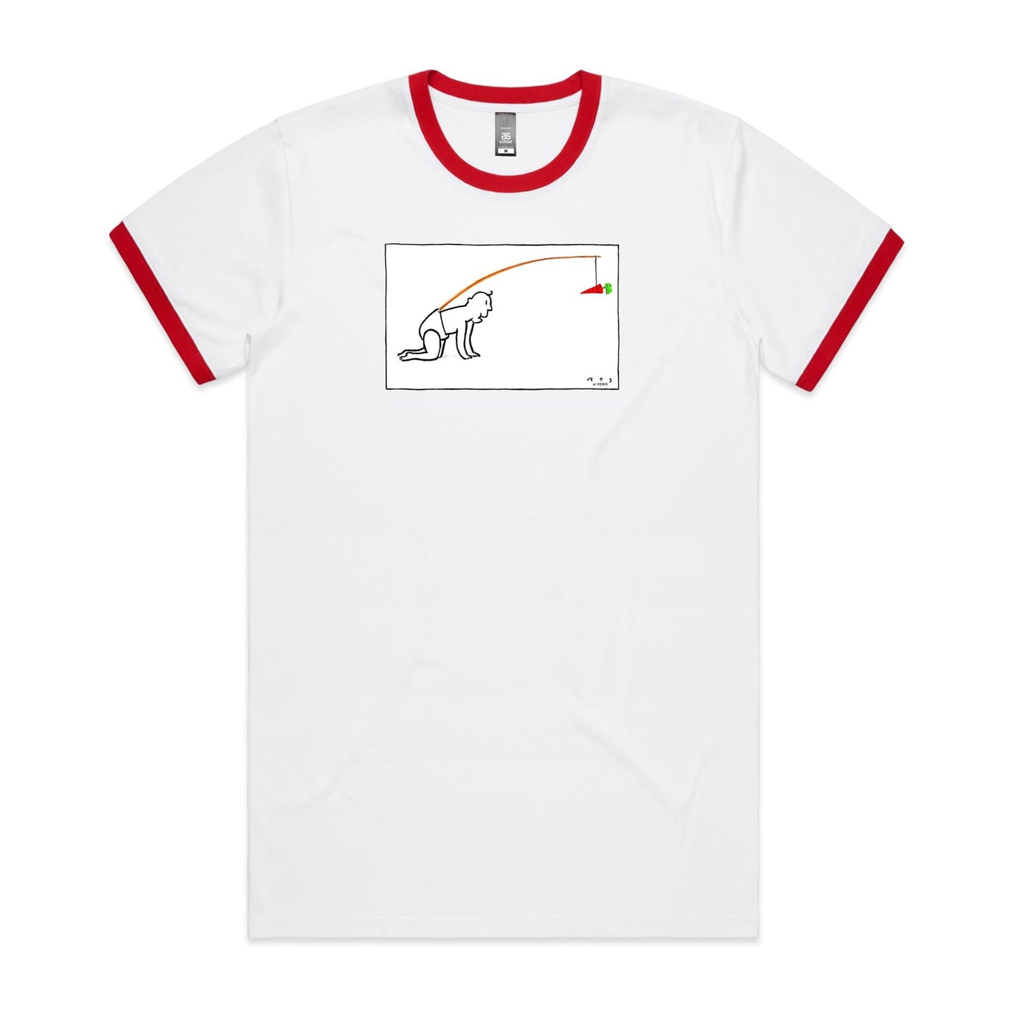 Baby Carrot Ringer T Shirts