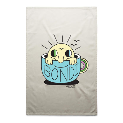 Bondi Sunrise Latte Tea Towels