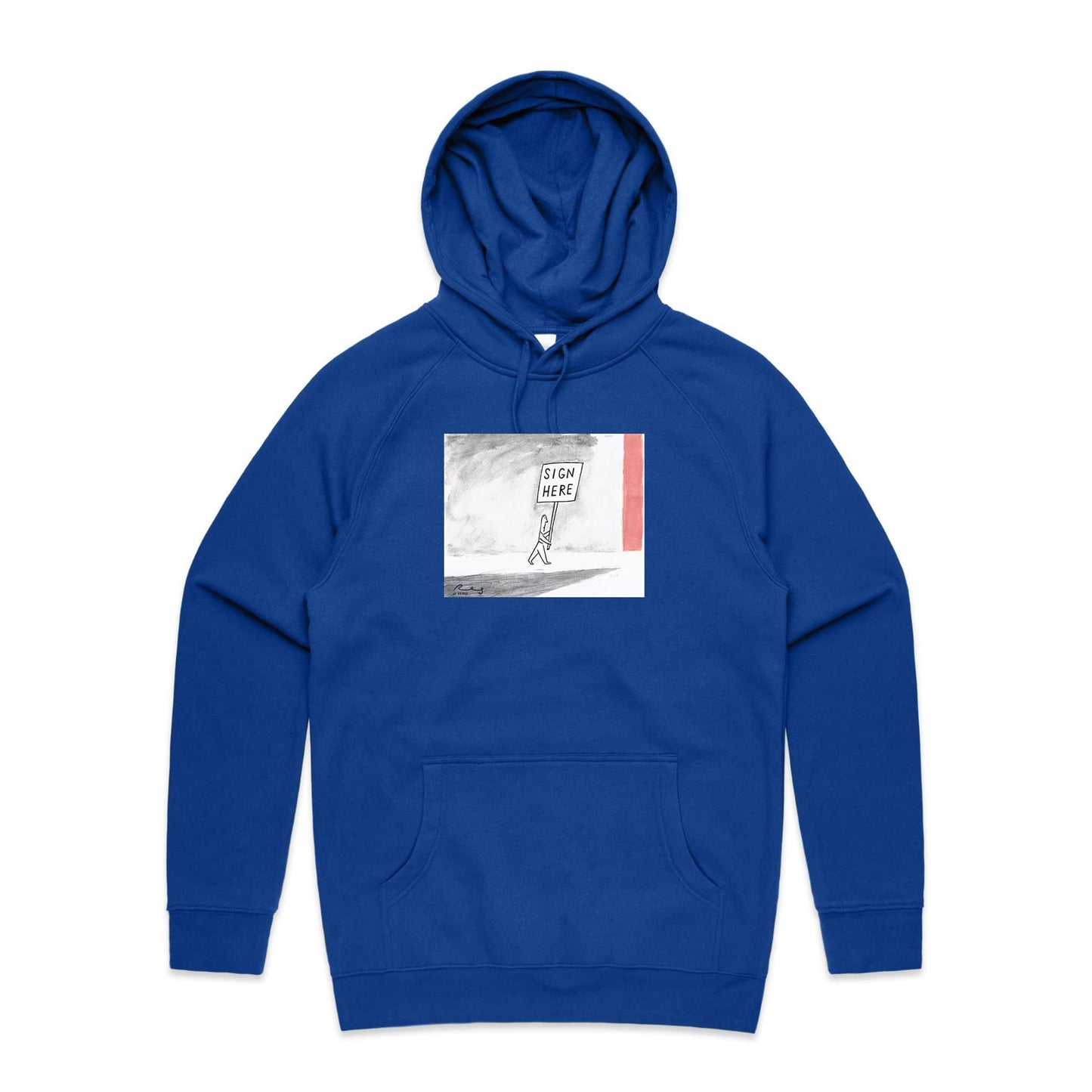 Sign Here Hoodies for Men