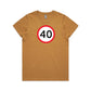 Age Milestone 40 T Shirts for Women
