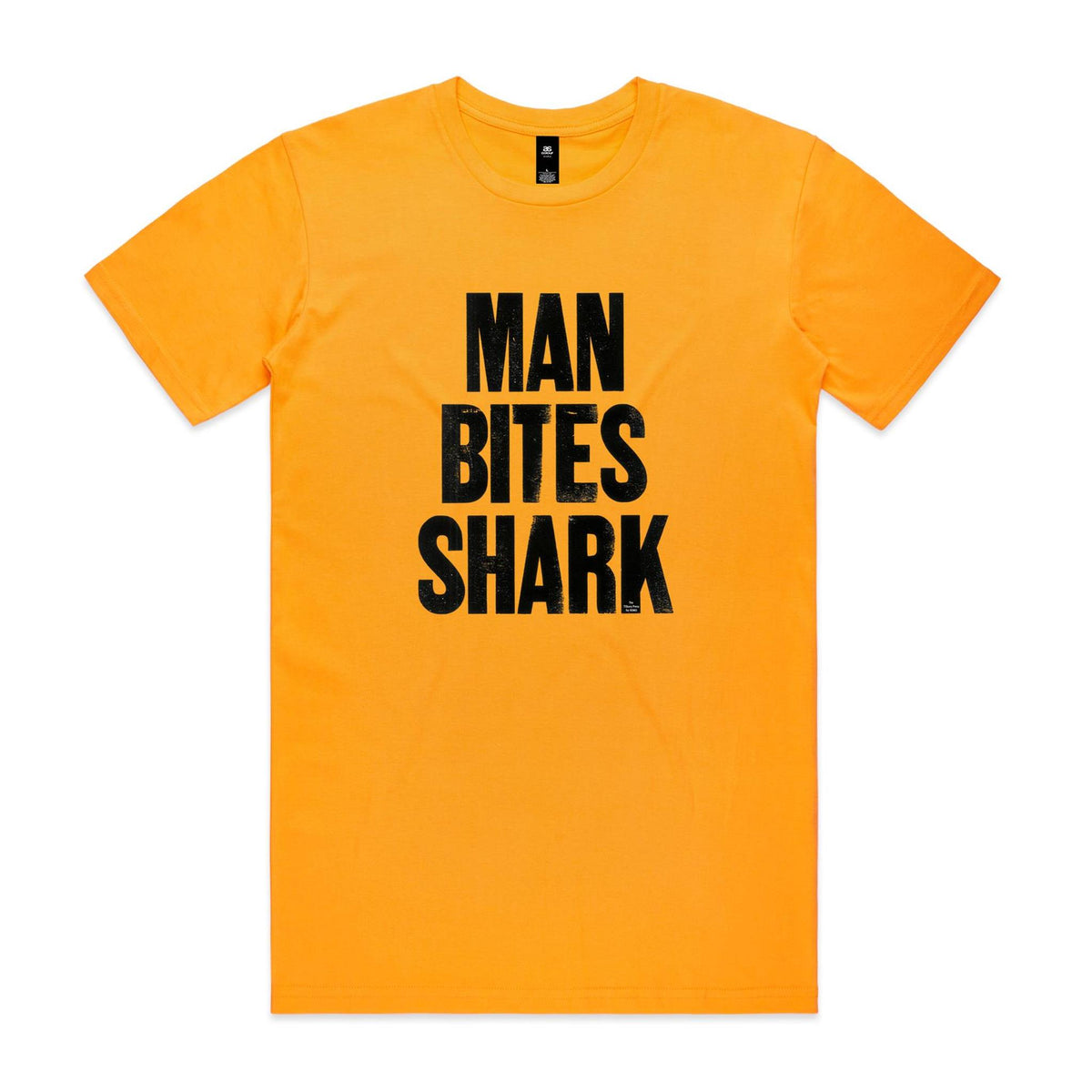 Man Bites Shark T Shirts for Men (Unisex)