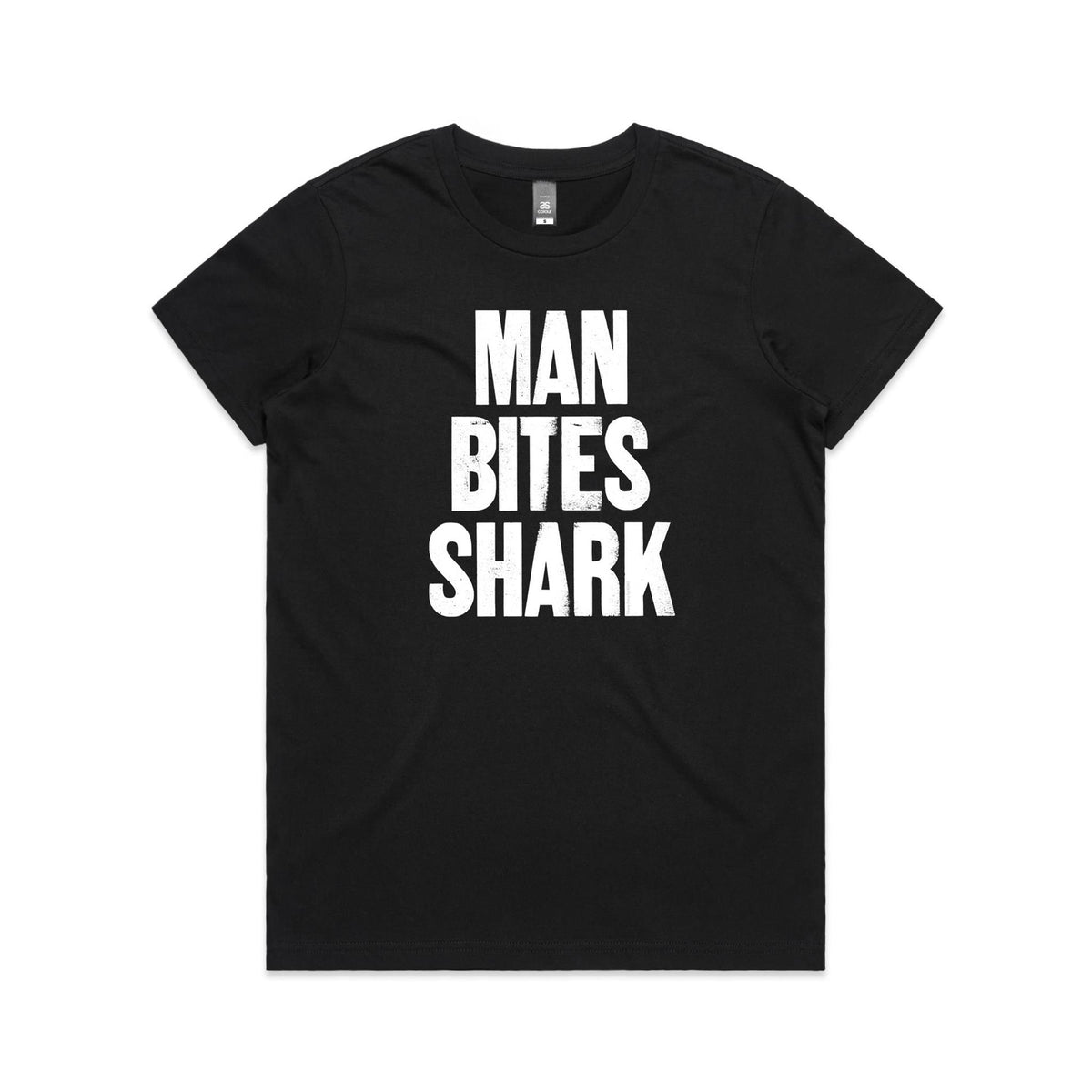 Man Bites Shark T Shirts for Women