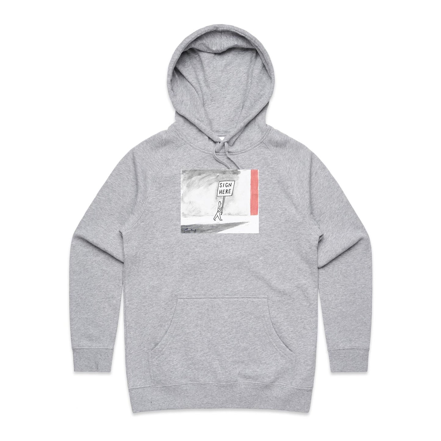 Sign Here Hoodies for Women