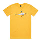 Paper Plane T Shirts for Men (Unisex)
