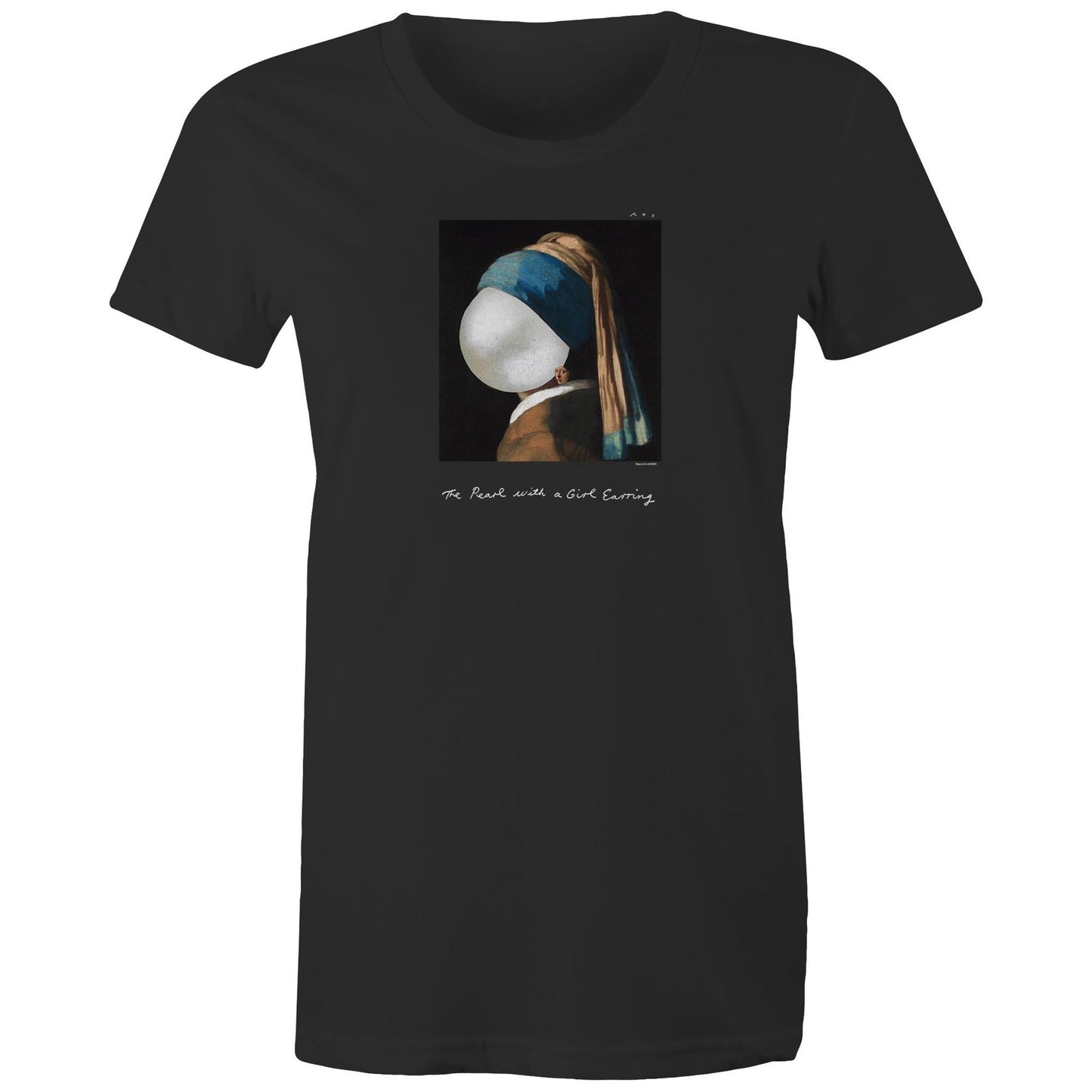 The Pearl with a Girl Earring T Shirts for Women