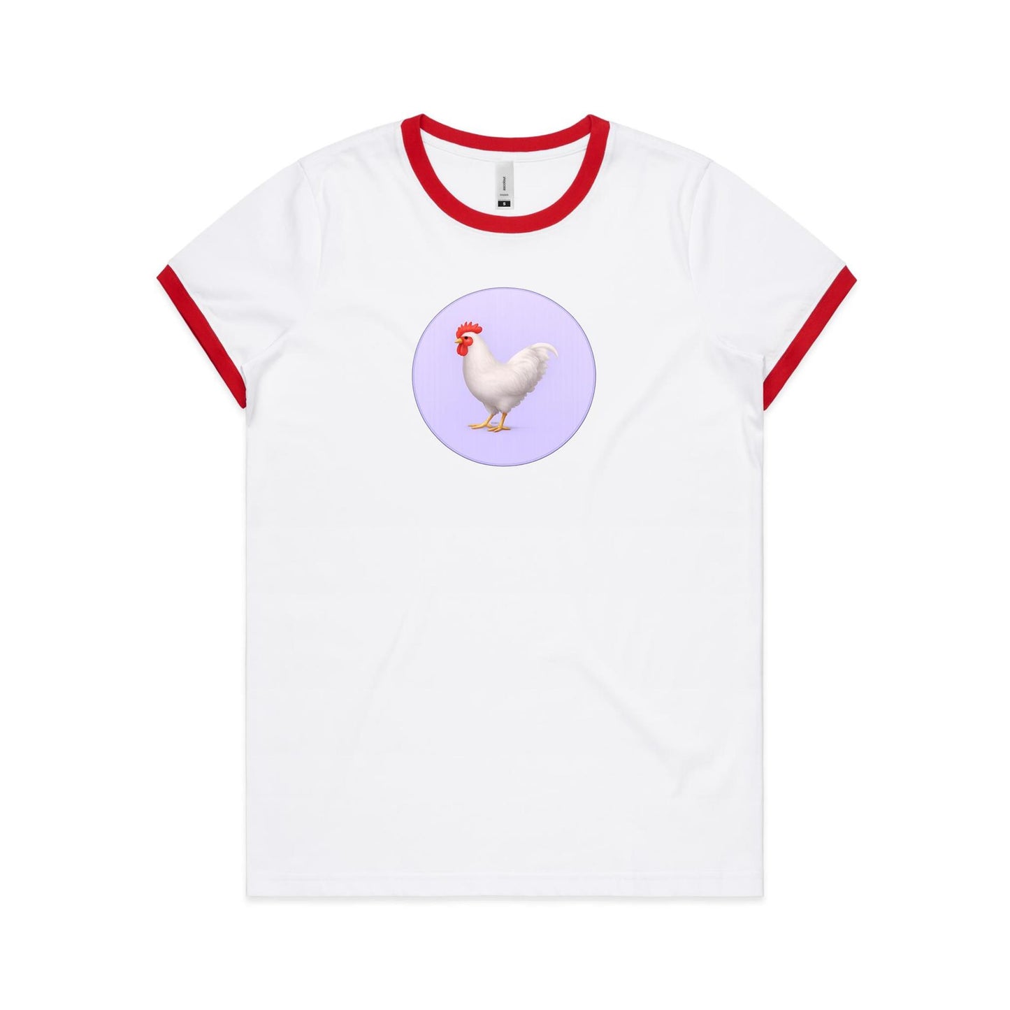 Rooster Too Ringer T Shirts for Women