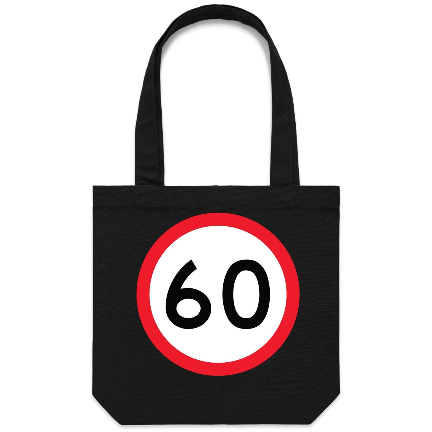 Age Milestone 60 Canvas Tote