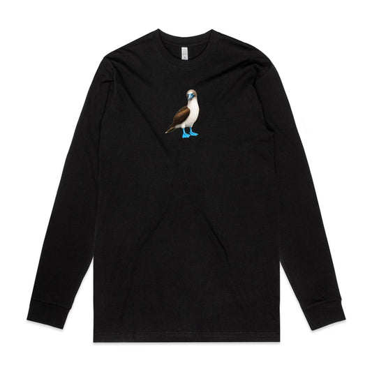 Blue-Footed Booby Long Sleeve T Shirts for Men (Unisex)