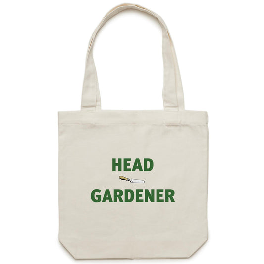 Head Gardener Canvas Totes