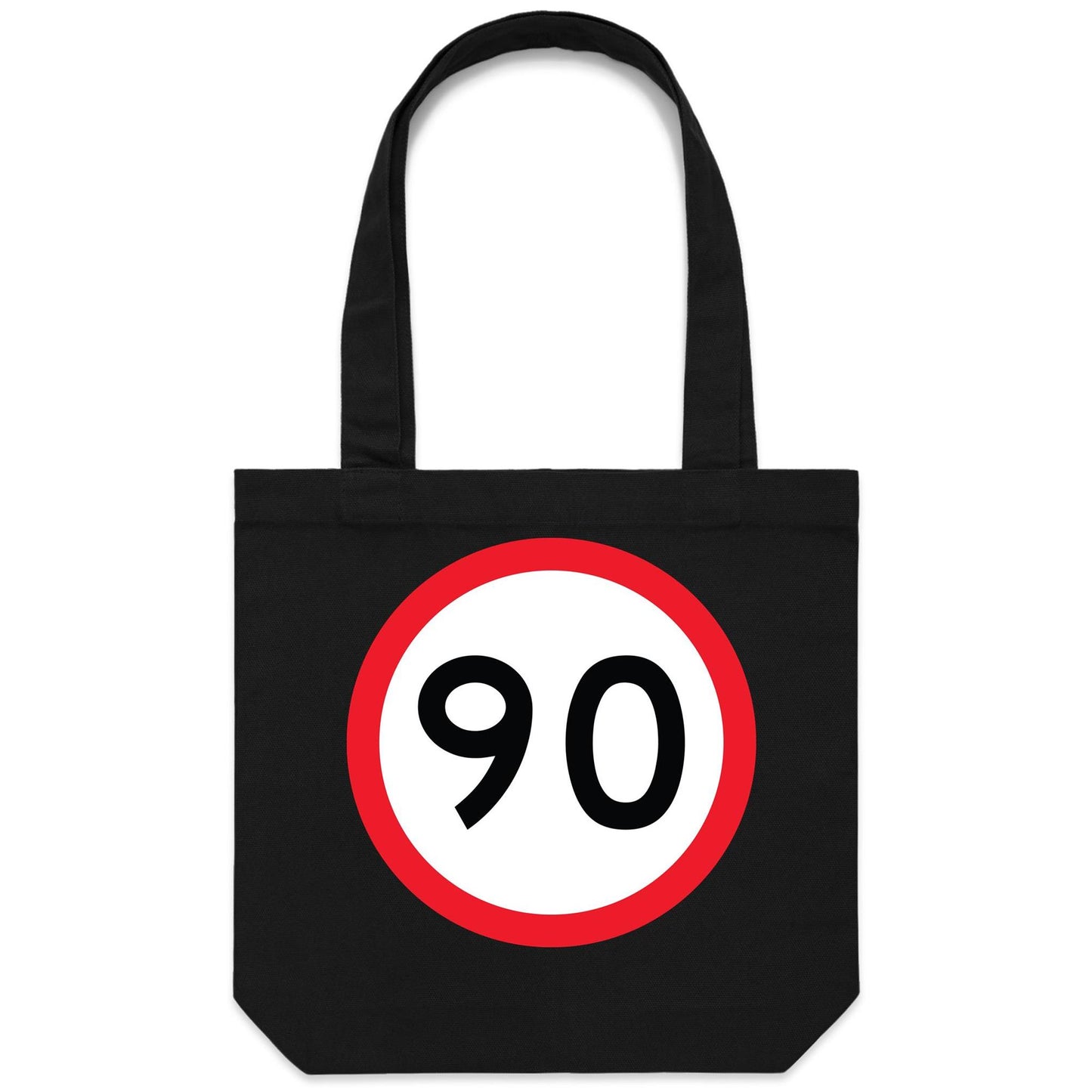 Age Milestone 90 Canvas Tote