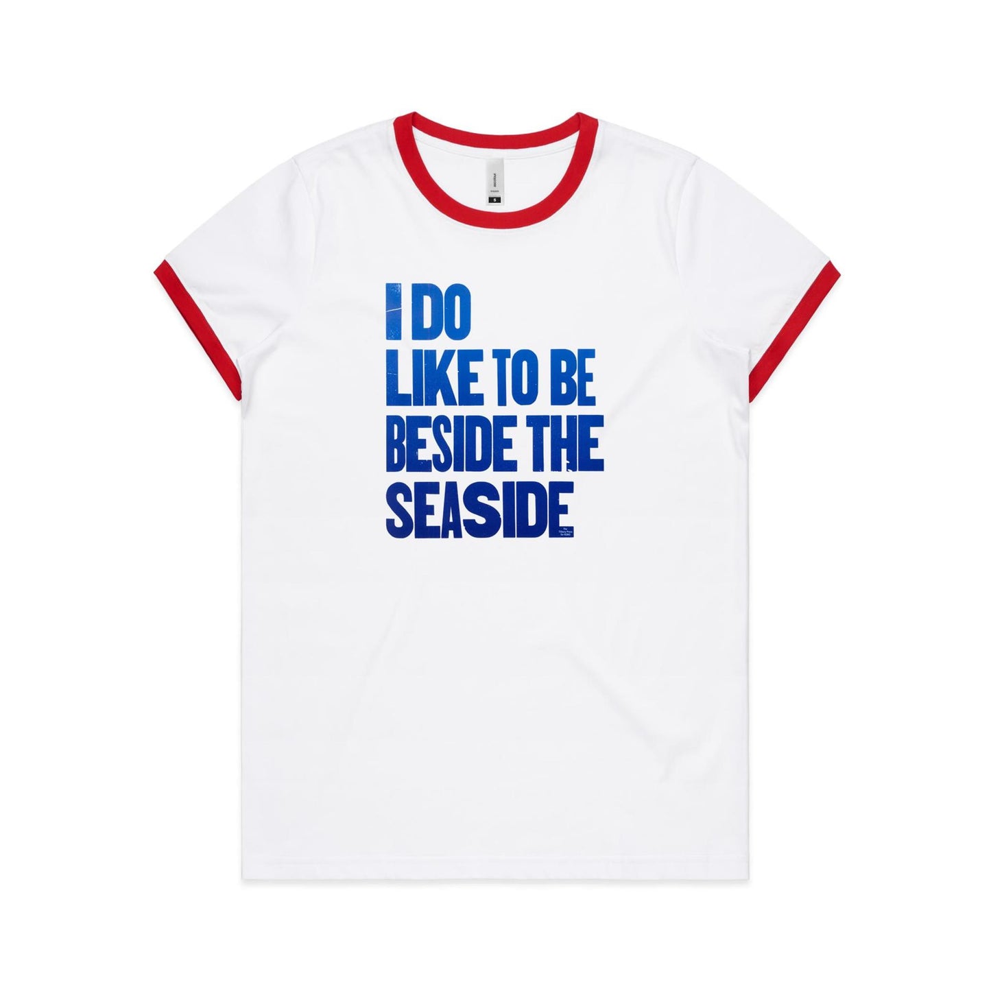 Beside the Seaside Ringer T Shirts for Women