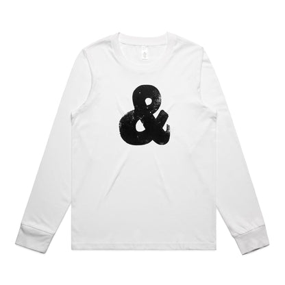 Ampersand Long Sleeve T Shirts for Women